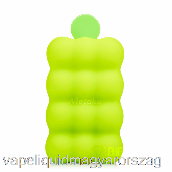 Metaku Spongie 7500 Eldobható Zöld Alma Jég Vape Toll